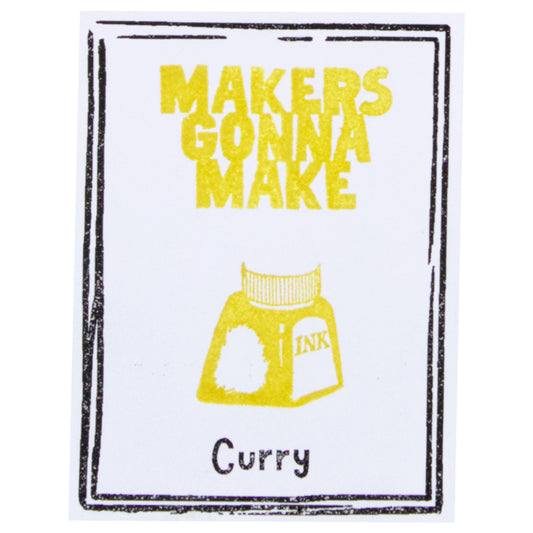 The Stamp Market - Almohadilla de Tinta Mini - Curry