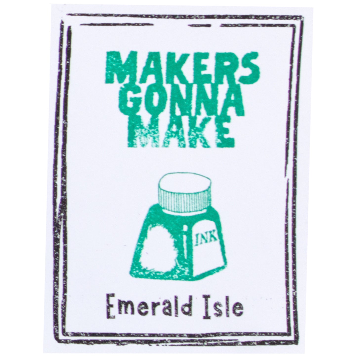 The Stamp Market - Almohadilla de Tinta Mini - Emerald Isle