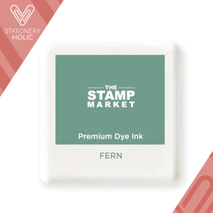 The Stamp Market - Almohadilla de Tinta Mini - Fern