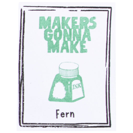 The Stamp Market - Almohadilla de Tinta Mini - Fern