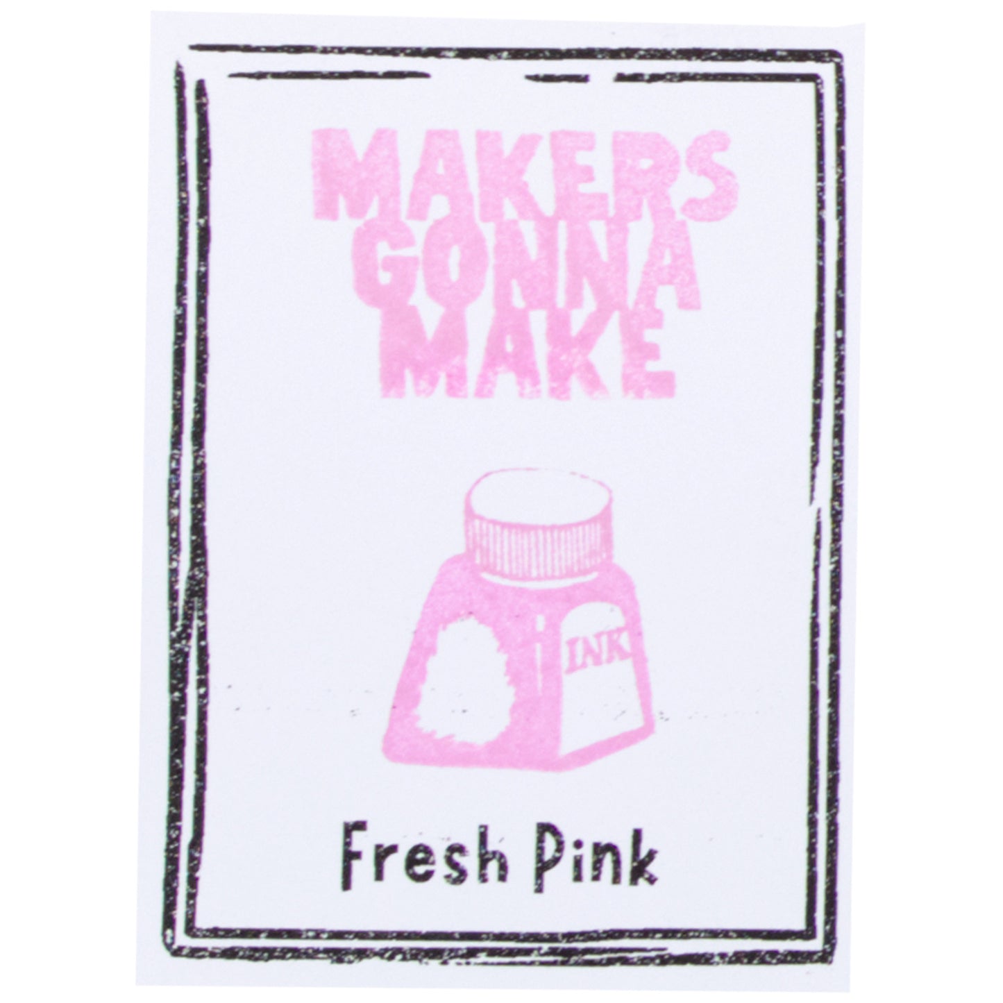 The Stamp Market - Almohadilla de Tinta Mini - Fresh Pink