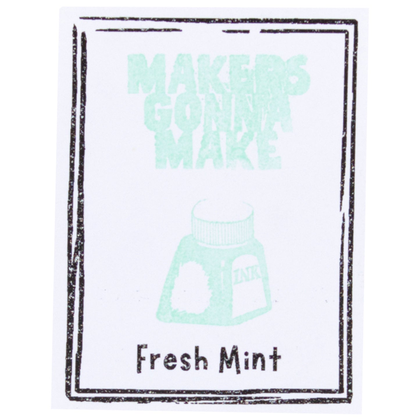 The Stamp Market - Almohadilla de Tinta Mini - Fresh Mint