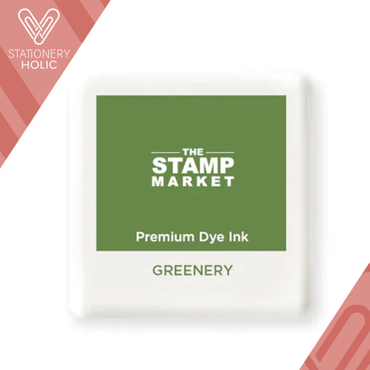 The Stamp Market - Almohadilla de Tinta Mini - Greenery