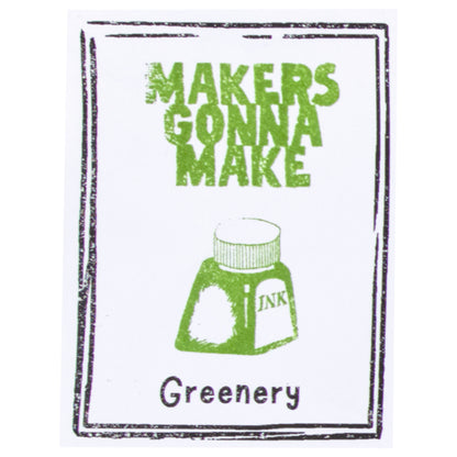 The Stamp Market - Almohadilla de Tinta Mini - Greenery