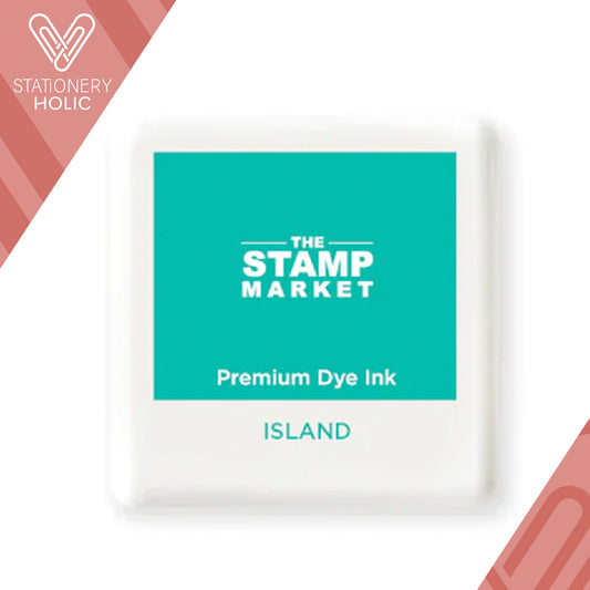 The Stamp Market - Almohadilla de Tinta Mini - Island