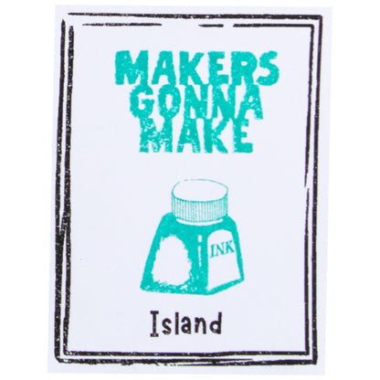 The Stamp Market - Almohadilla de Tinta Mini - Island