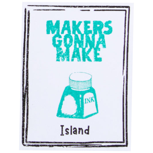 The Stamp Market - Almohadilla de Tinta Mini - Island