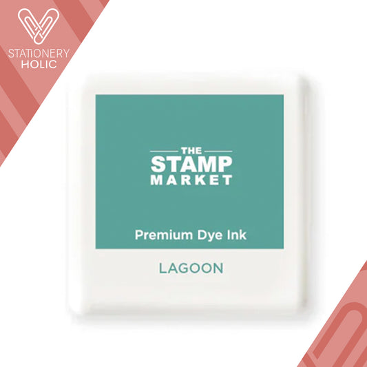 The Stamp Market - Almohadilla de Tinta Mini - Lagoon