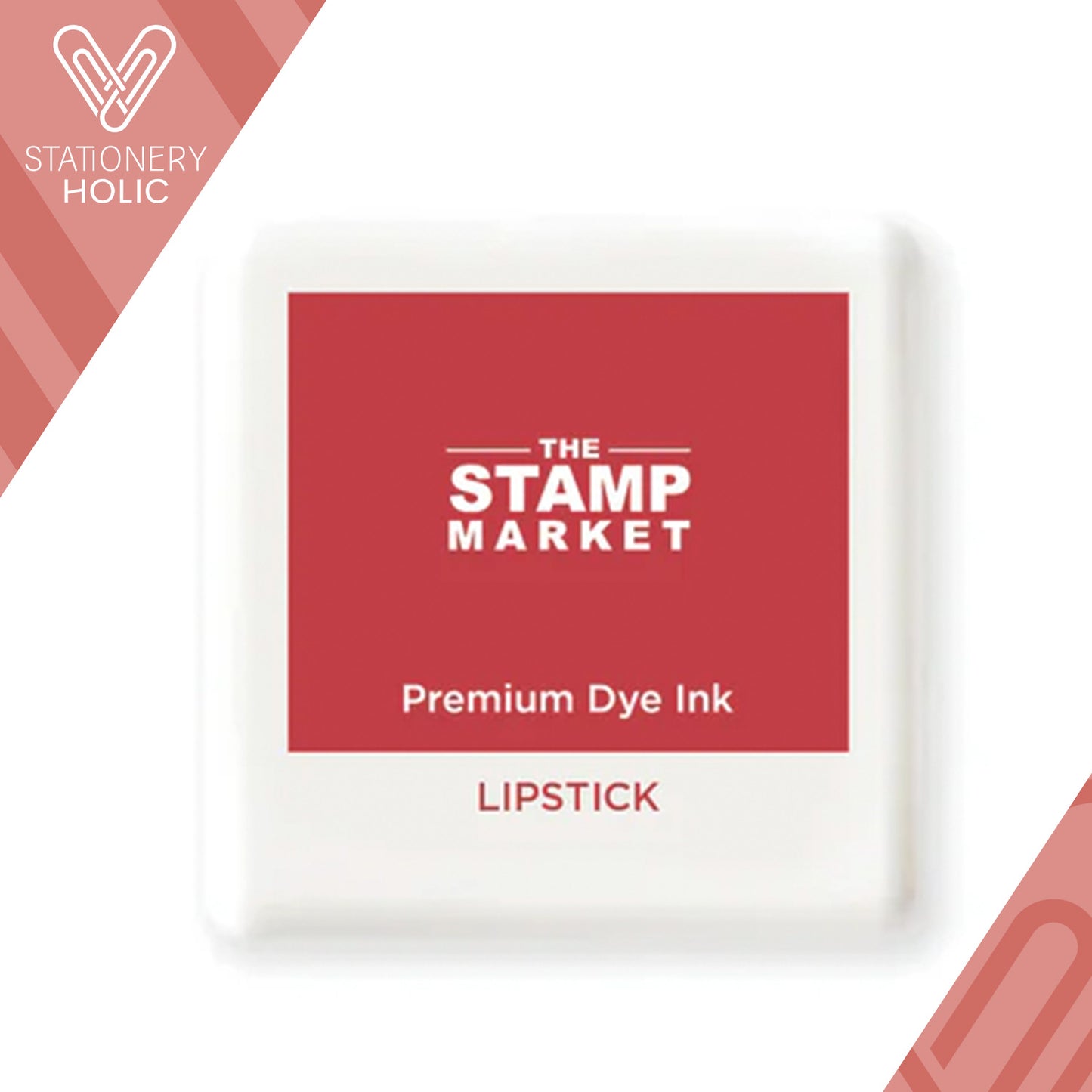 The Stamp Market - Almohadilla de Tinta Mini - Lipstick Red