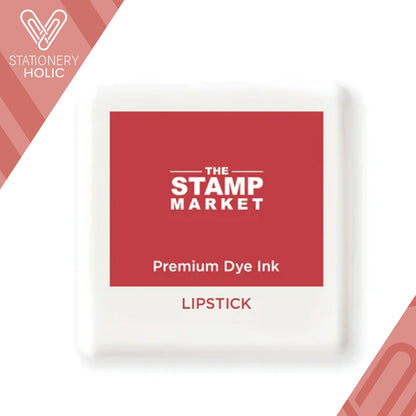 The Stamp Market - Almohadilla de Tinta Mini - Lipstick Red