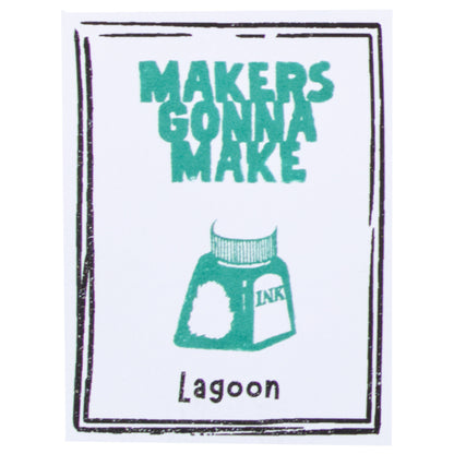 The Stamp Market - Almohadilla de Tinta Mini - Lagoon