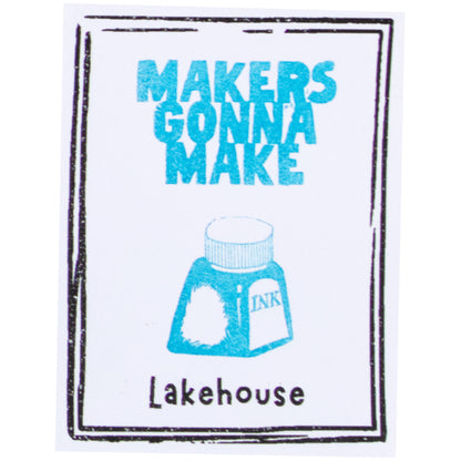The Stamp Market - Almohadilla de Tinta Mini - Lakehouse
