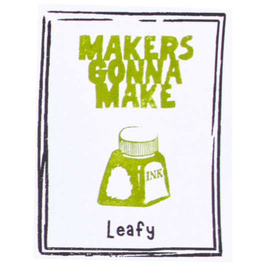 The Stamp Market - Almohadilla de Tinta Mini - Leafy