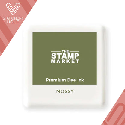The Stamp Market - Almohadilla de Tinta Mini - Mossy