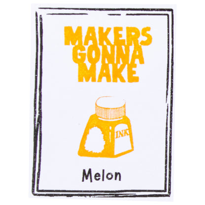 The Stamp Market - Almohadilla de Tinta Mini - Melon