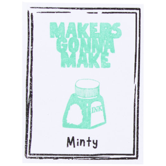 The Stamp Market - Almohadilla de Tinta Mini - Minty