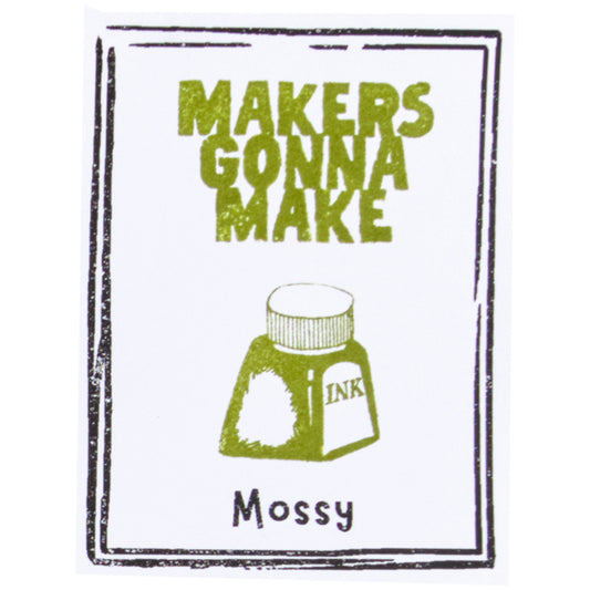 The Stamp Market - Almohadilla de Tinta Mini - Mossy