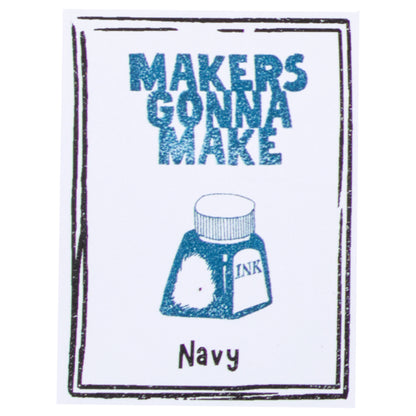 The Stamp Market - Almohadilla de Tinta Mini - Navy