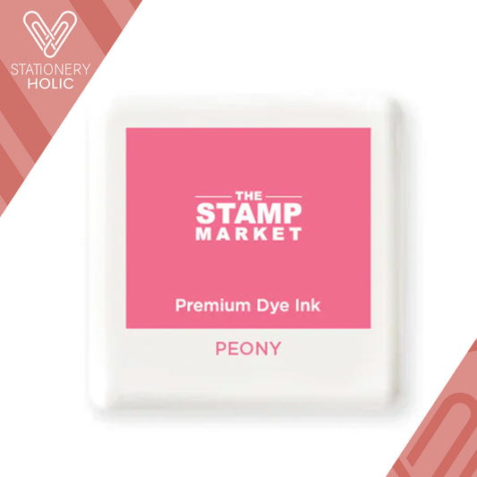 The Stamp Market - Almohadilla de Tinta Mini - Peony
