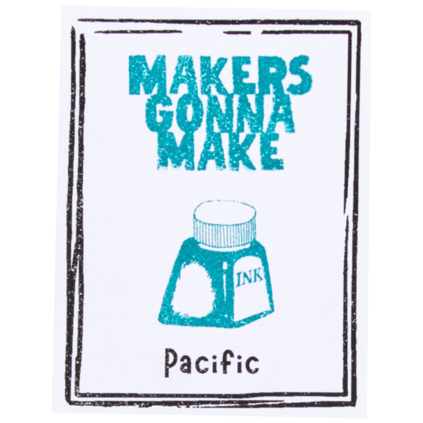 The Stamp Market - Almohadilla de Tinta Mini - Pacific
