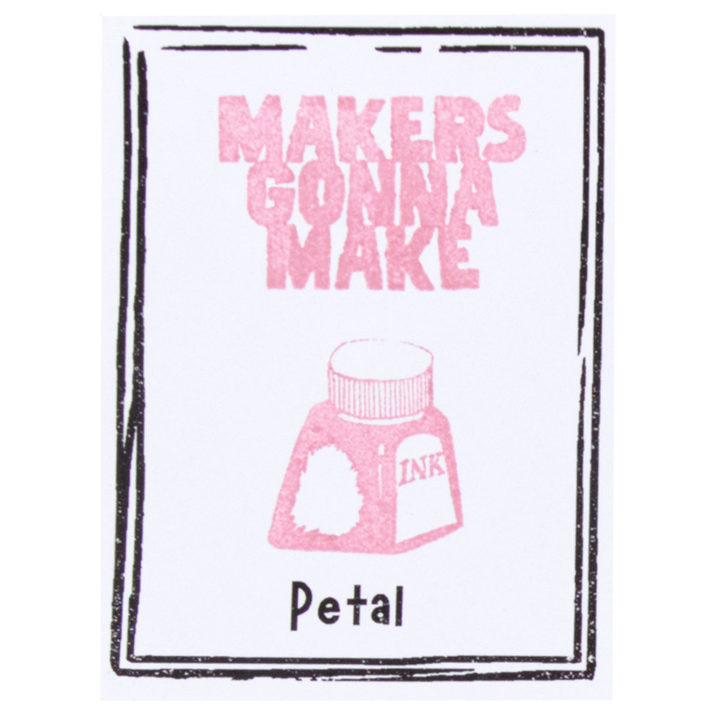 The Stamp Market - Almohadilla de Tinta Mini - Petal