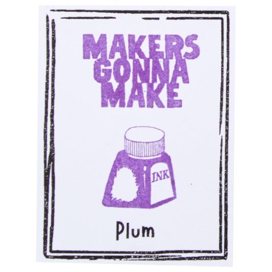The Stamp Market - Almohadilla de Tinta Mini - Plum