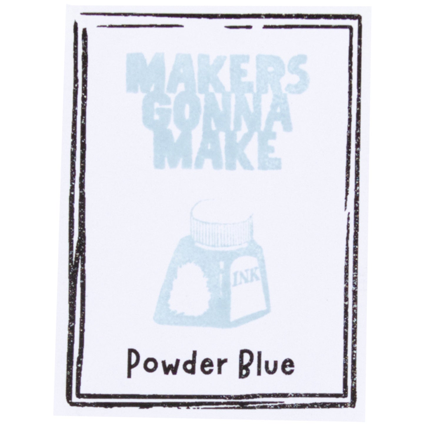 The Stamp Market - Almohadilla de Tinta Mini - Powder Blue