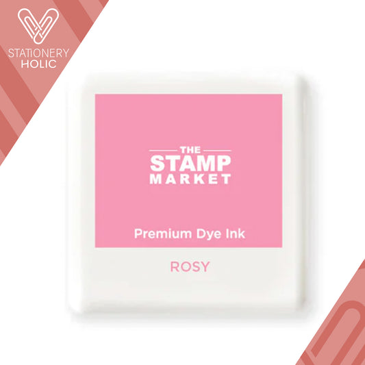 The Stamp Market - Almohadilla de Tinta Mini - Rosy