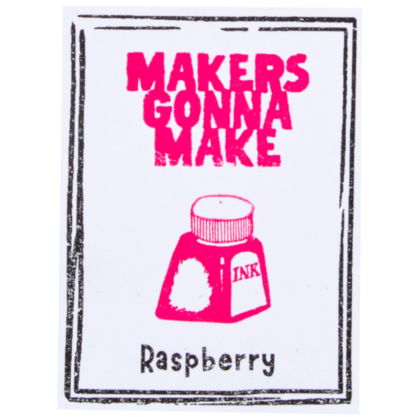 The Stamp Market - Almohadilla de Tinta Mini - Raspberry