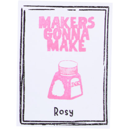 The Stamp Market - Almohadilla de Tinta Mini - Rosy