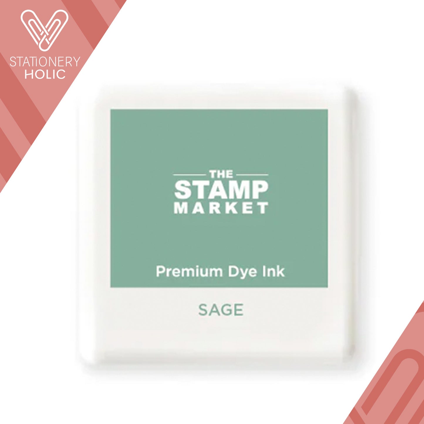 The Stamp Market - Almohadilla de Tinta Mini - Sage