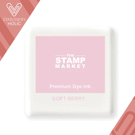 The Stamp Market - Almohadilla de Tinta Mini - Soft Berry