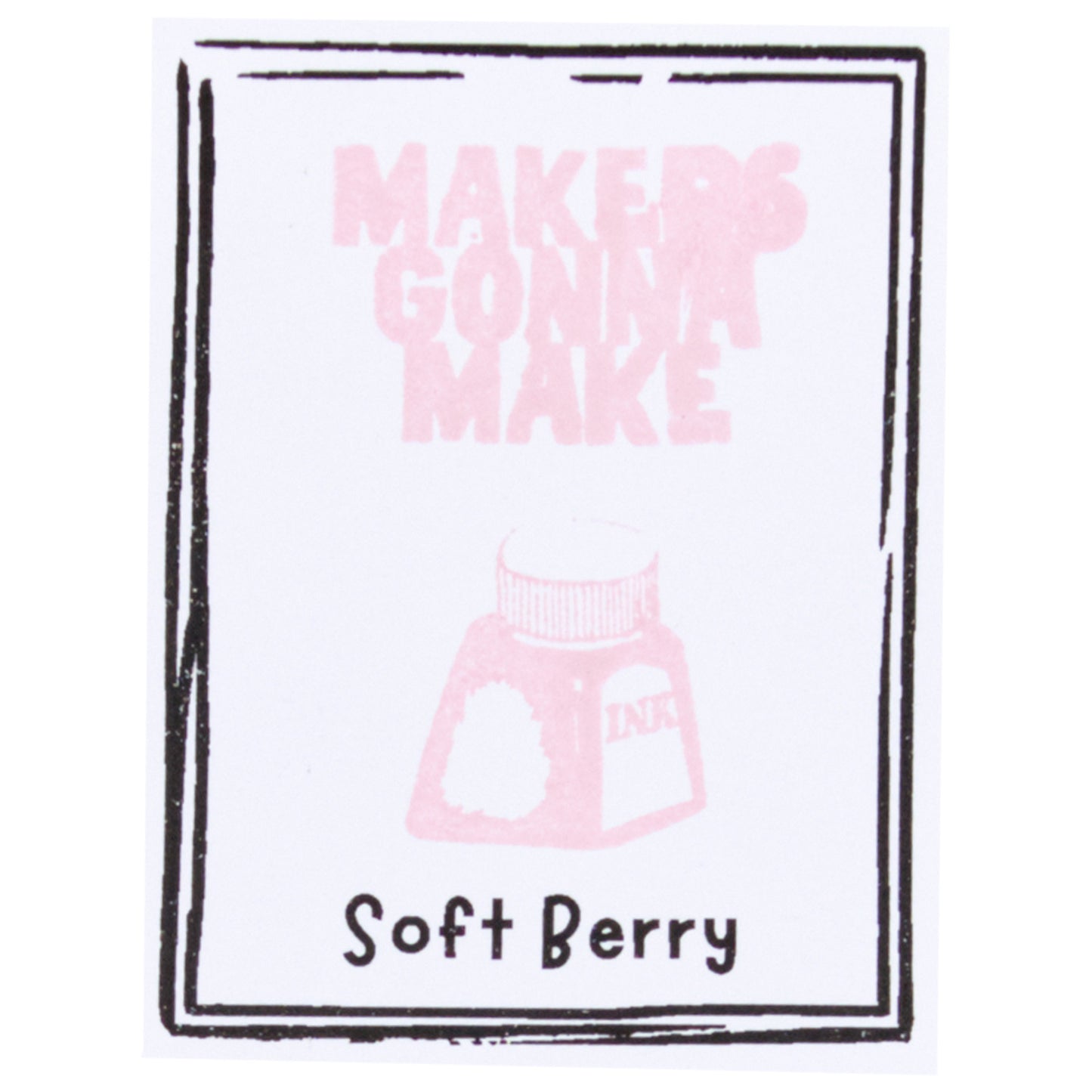 The Stamp Market - Almohadilla de Tinta Mini - Soft Berry