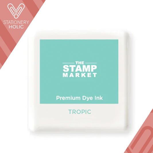 The Stamp Market - Almohadilla de Tinta Mini - Tropic Teal
