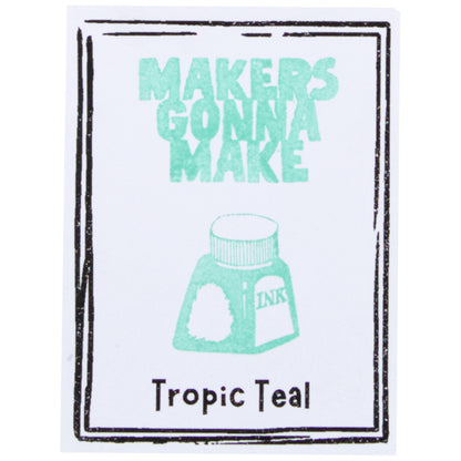 The Stamp Market - Almohadilla de Tinta Mini - Tropic Teal
