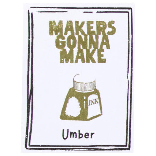 The Stamp Market - Almohadilla de Tinta Mini - Umber