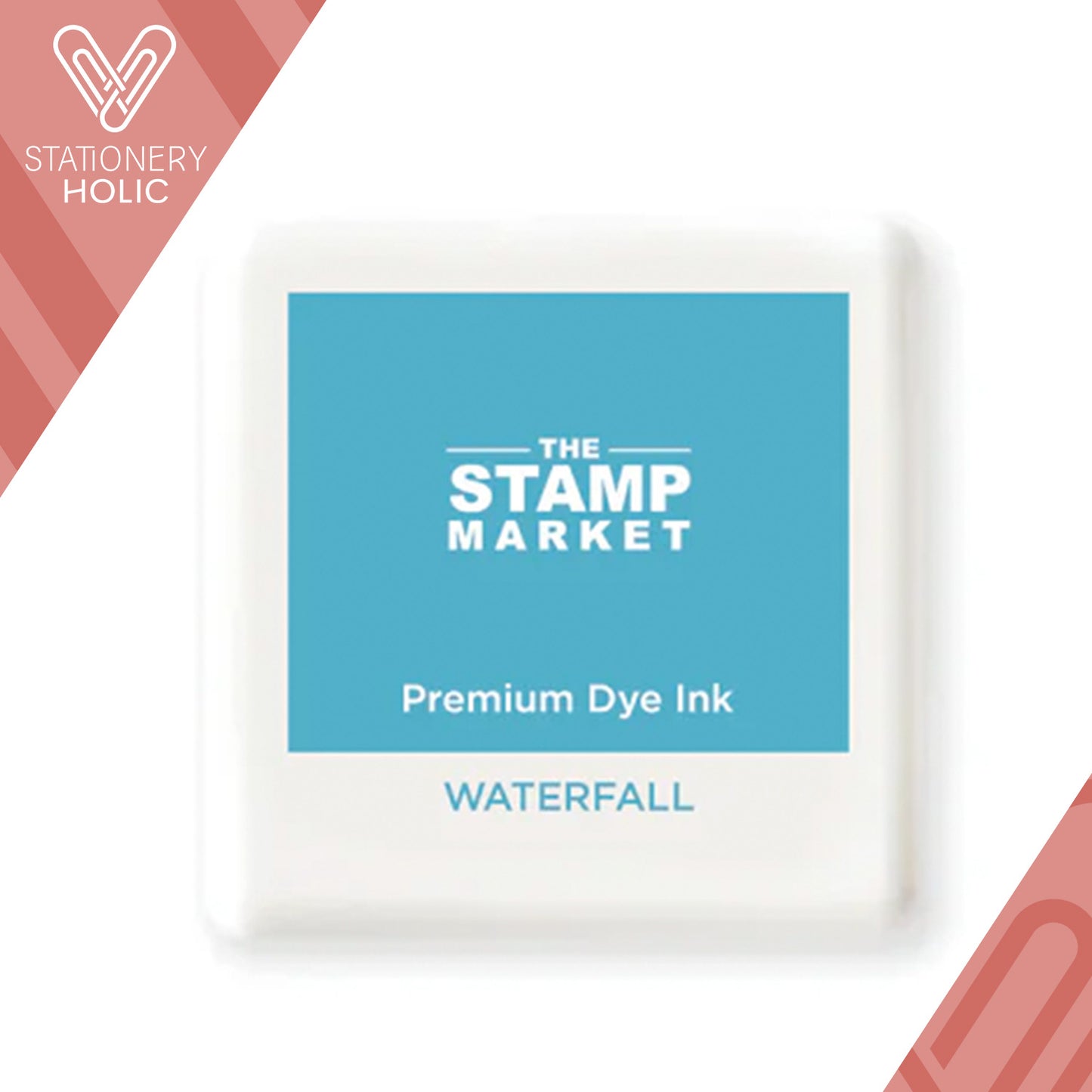 The Stamp Market - Almohadilla de Tinta Mini - Waterfall