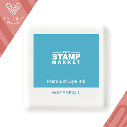 The Stamp Market - Almohadilla de Tinta Mini - Waterfall