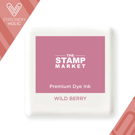 The Stamp Market - Almohadilla de Tinta Mini - Wild Berry