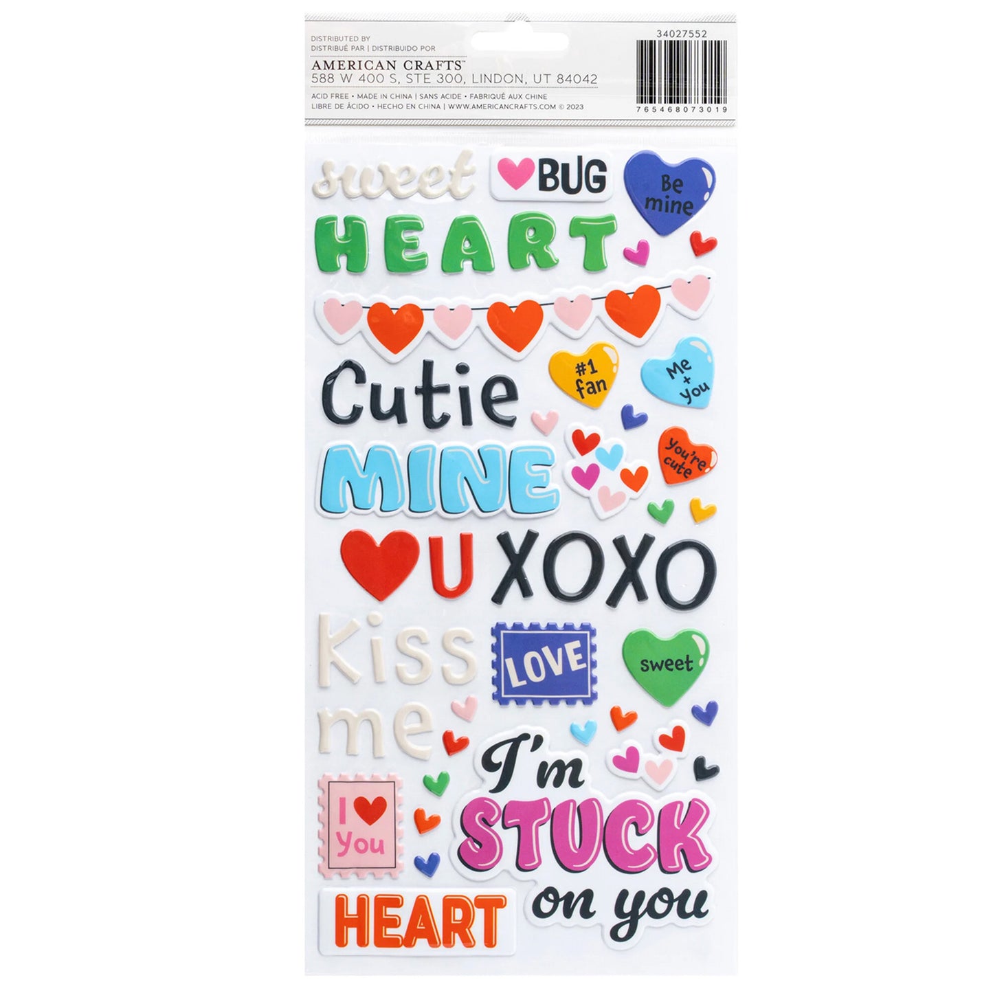 American Crafts - Thickers - Cutie Pie