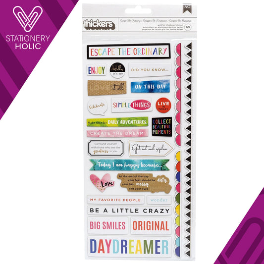 American Crafts - Thickers - Escape The Ordinary