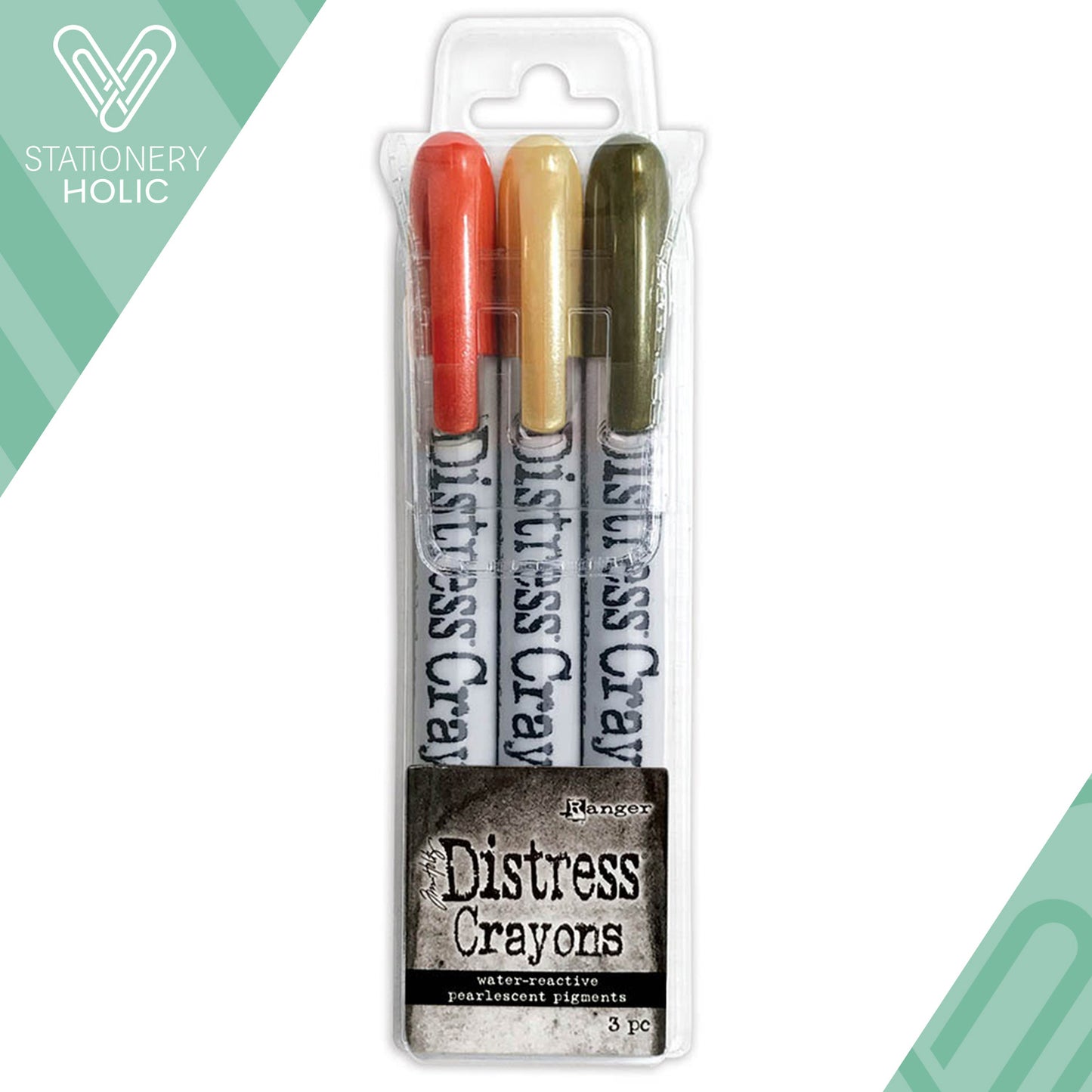 Tim Holtz - Distress Crayons - Set #5 Pearl