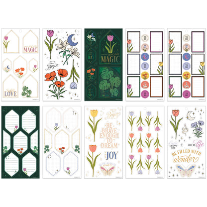Happy Planner - Sticker Book - Tinted Mosaic