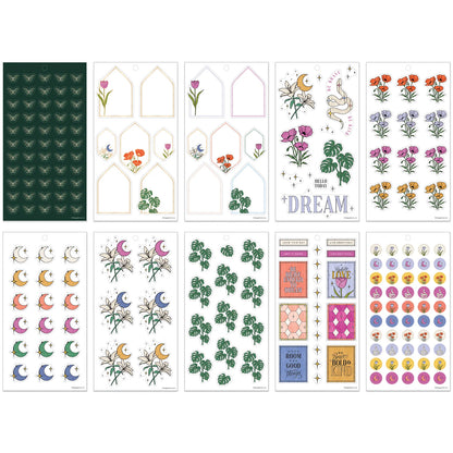 Happy Planner - Sticker Book - Tinted Mosaic