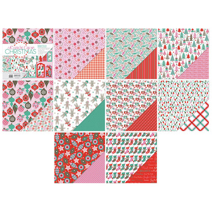 Tonic Studios - Colección 12 x 12 - A Candy Cane Christmas