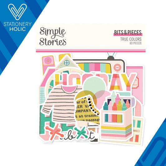 Simple Stories - Bits & Pieces - True Colors
