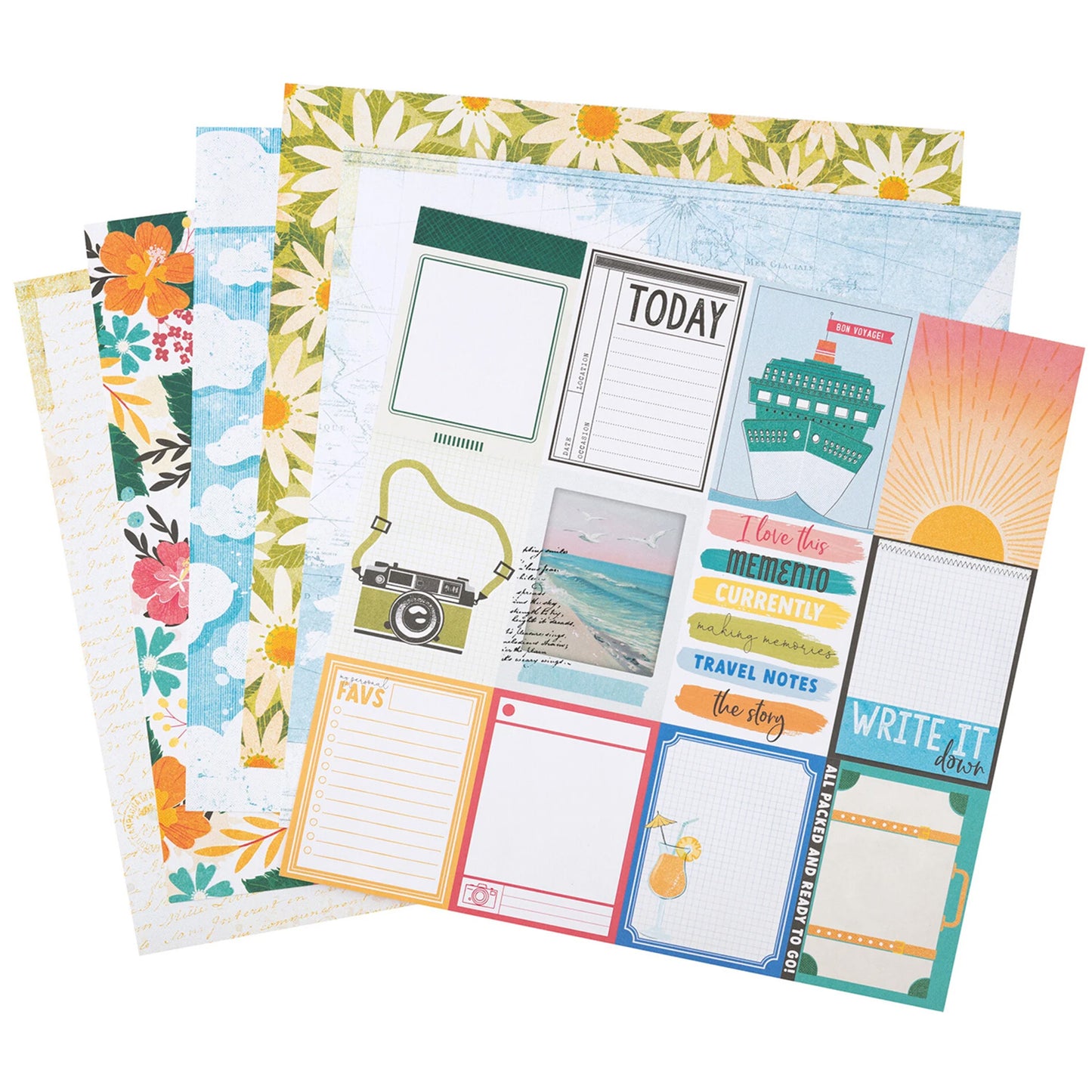 Vicky Boutin - Bloc Papel 12 x 12 - Where To Next?