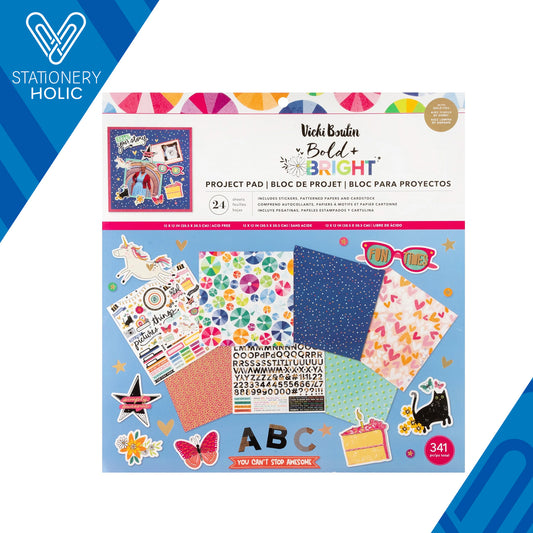 Vicki Boutin - Project Pad 12 x 12 - Bold & Bright