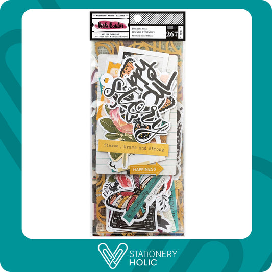 Vicki Boutin - Ephemera Mixed Media - Old Soul