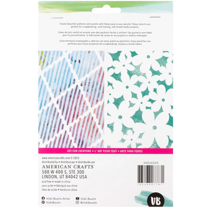 Vicki Boutin - Stencils - Diamond In The Rough